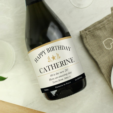 Personalised Bottles of Prosecco