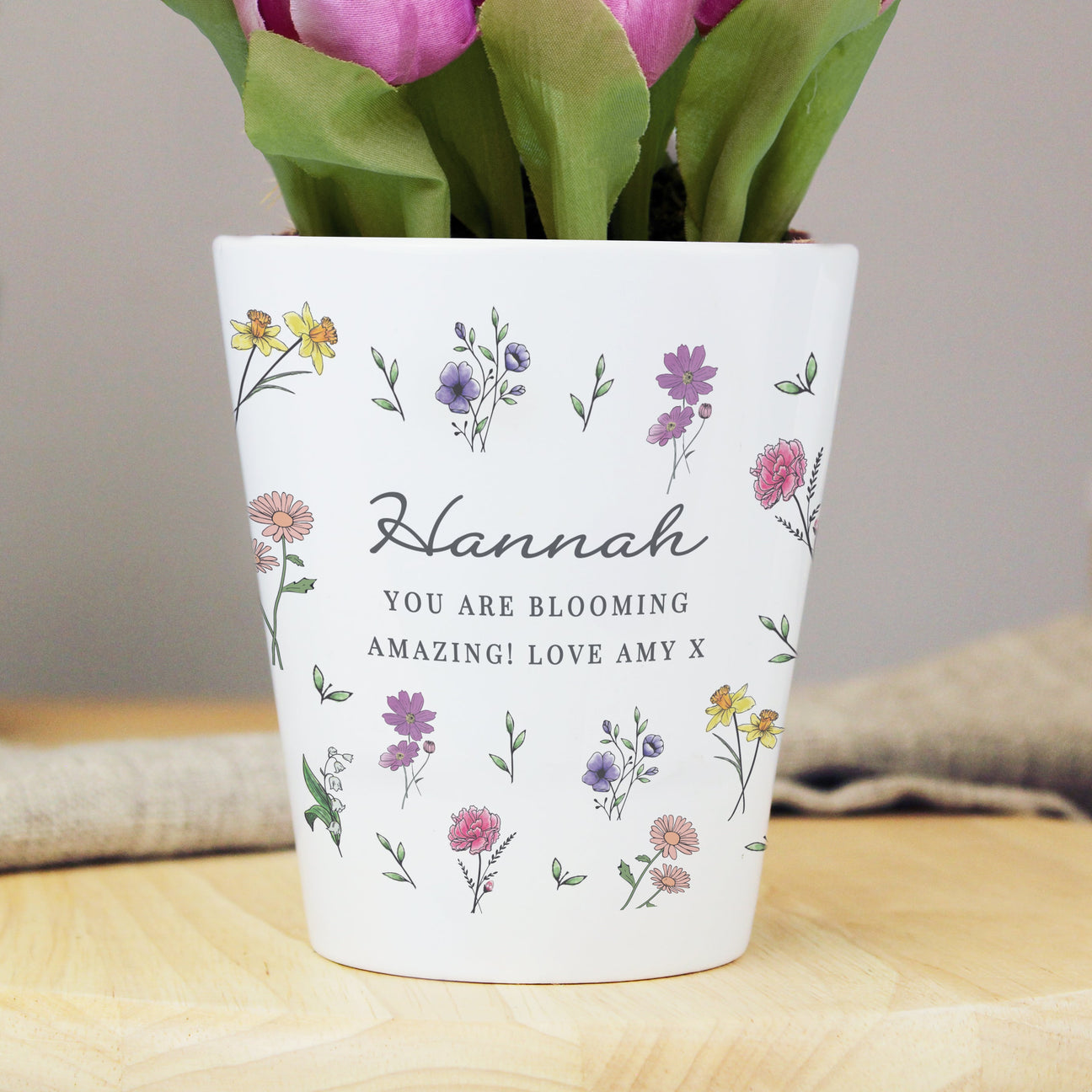 Personalised Plant Pots