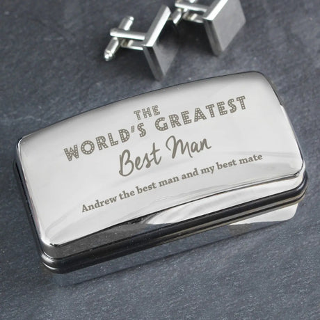 Personalised Cufflink Boxes