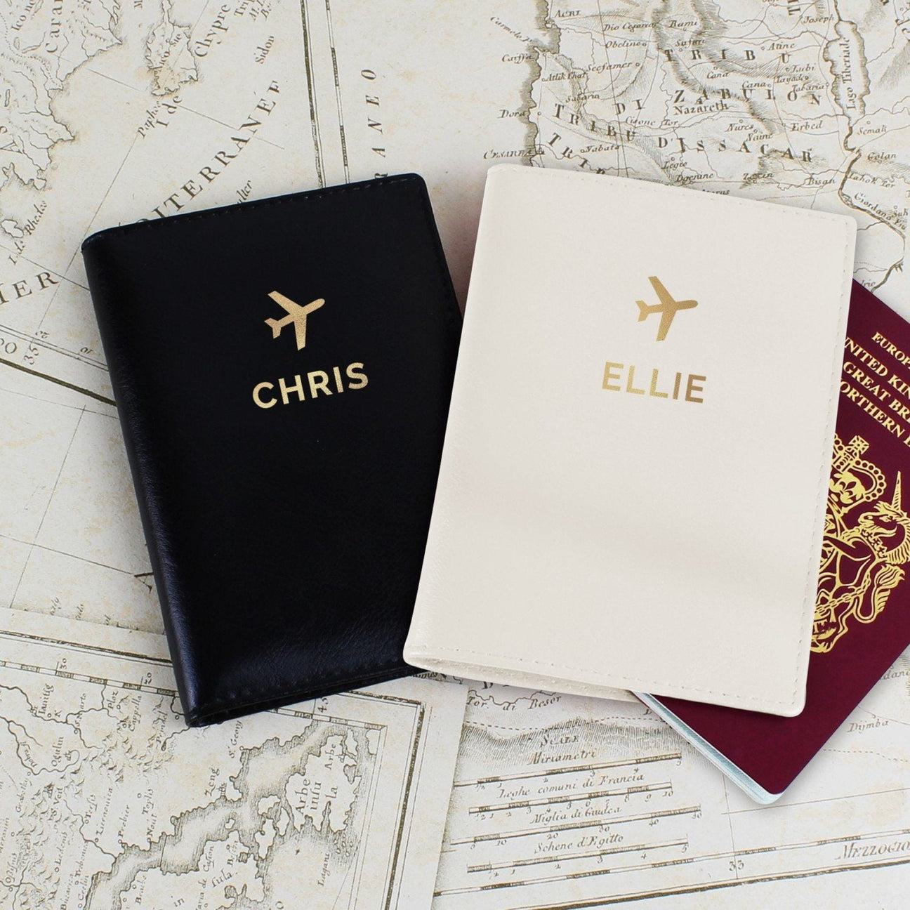 Personalised Travel Passport Holders