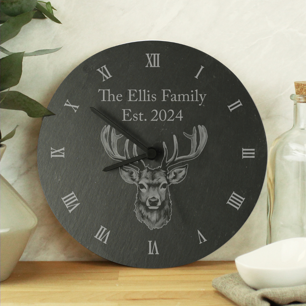 woodland stag personalised gifts