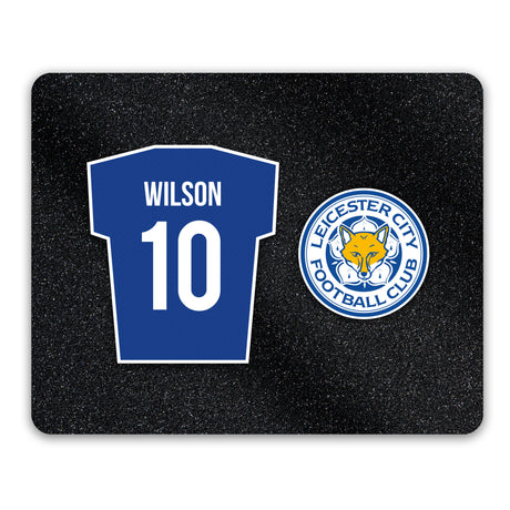 Personalised Leicester City FC Shirt Mouse Mat - Tech Accessories at Gift Moments