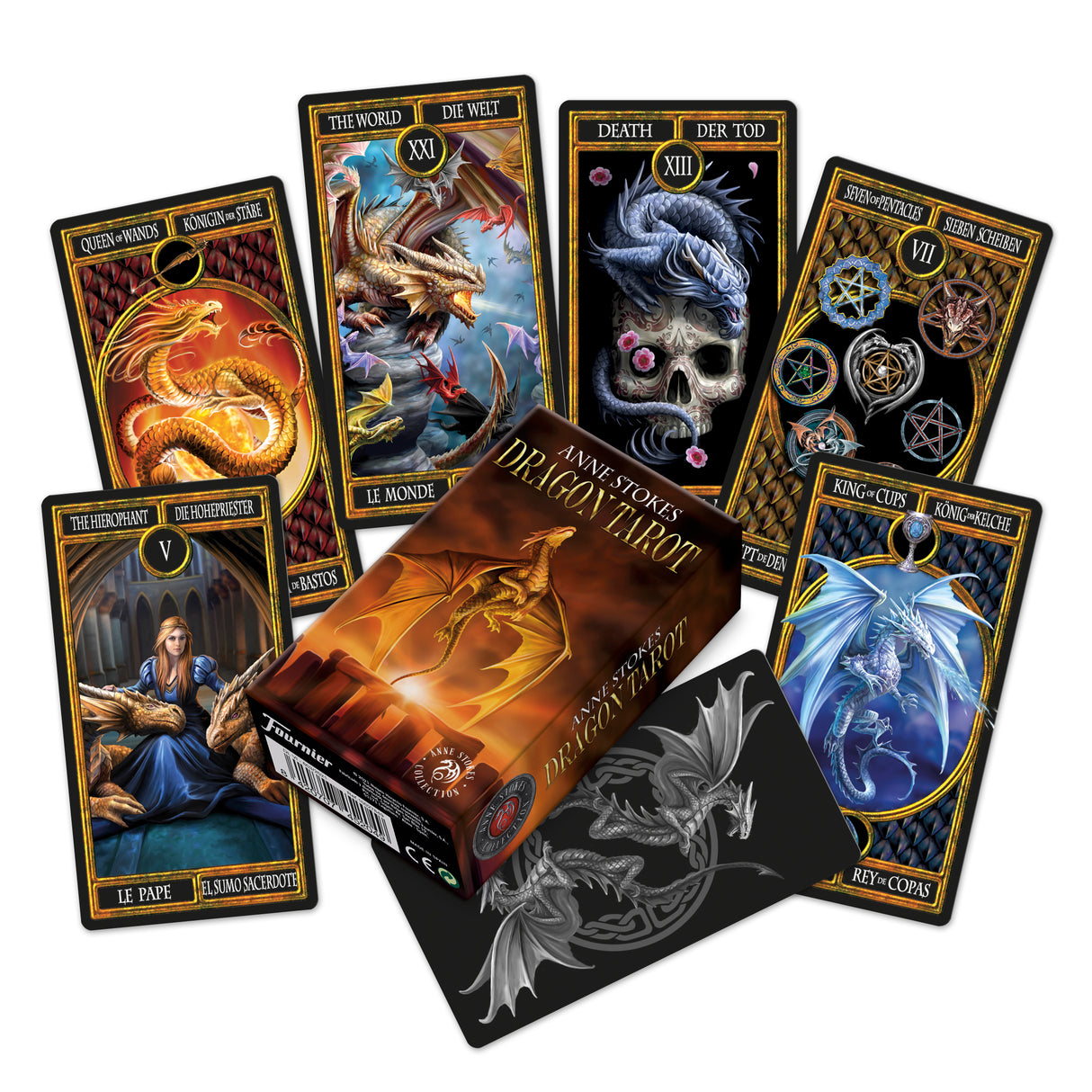 Anne Stokes Dragon Tarot Cards Default Title - Tarot Cards at Gift Moments