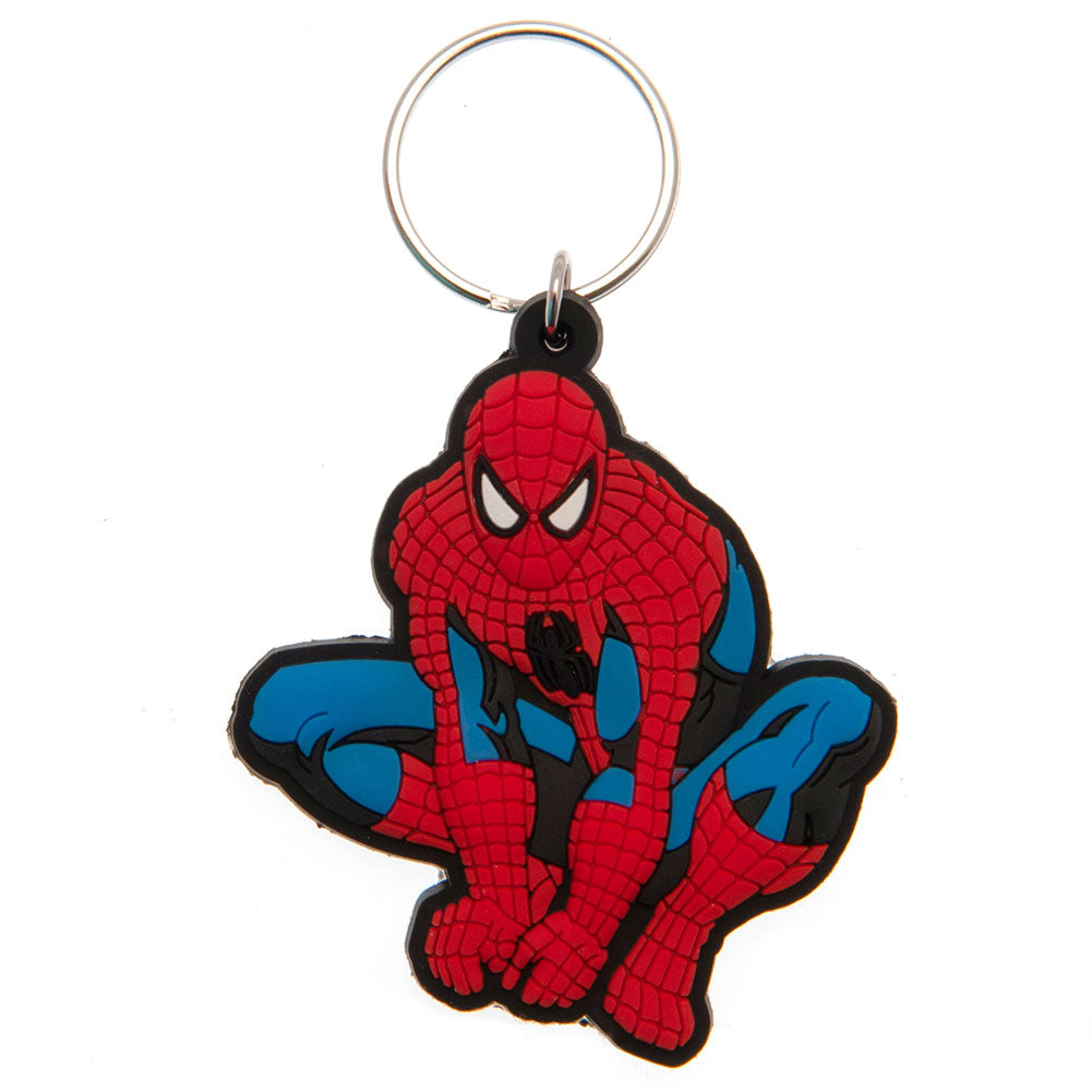 Spider-Man PVC Keyring Default Title - Keyrings at Gift Moments