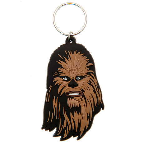 Star Wars Chewbacca PVC Keyring Default Title - Keyrings at Gift Moments