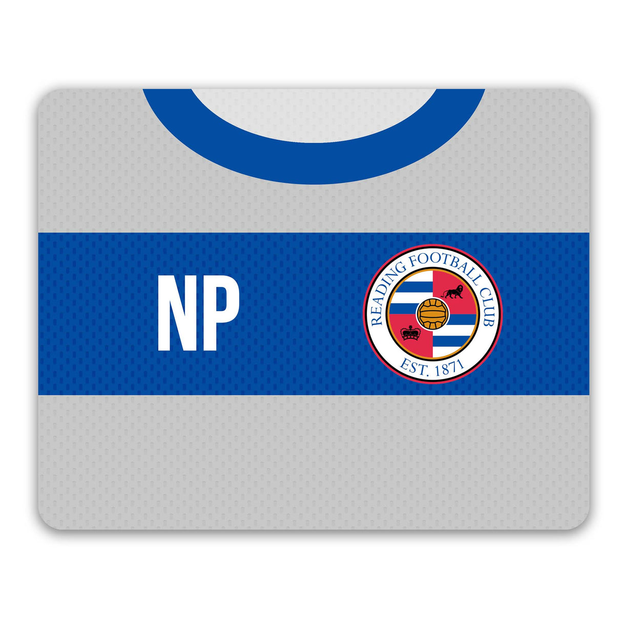 Personalised Reading FC Crest Mouse Mat - Tech Accessories at Gift Moments