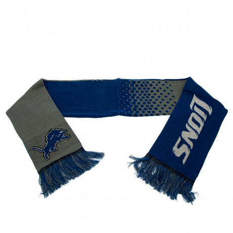 Detroit Lions Jacquard Knit Scarf - Scarves at Gift Moments