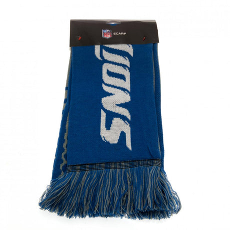 Detroit Lions Jacquard Knit Scarf - Scarves at Gift Moments