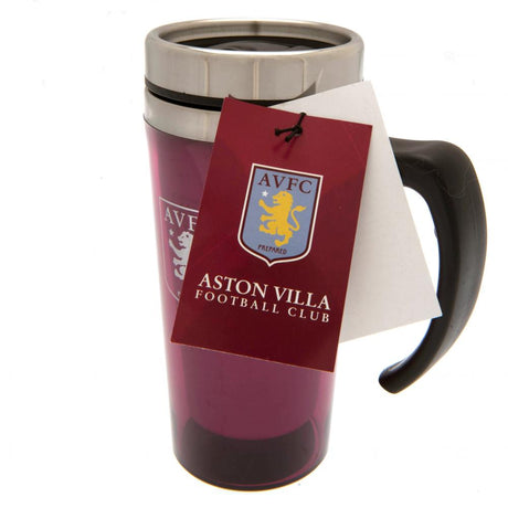 Aston Villa FC Handled Travel Mug - Mugs at Gift Moments