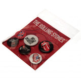 Rolling Stones Button Badge Set: 3 - Badges By The Rolling Stones