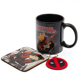 Superb Deadpool Mug & Coaster Set Default Title - Gift Sets at Gift Moments