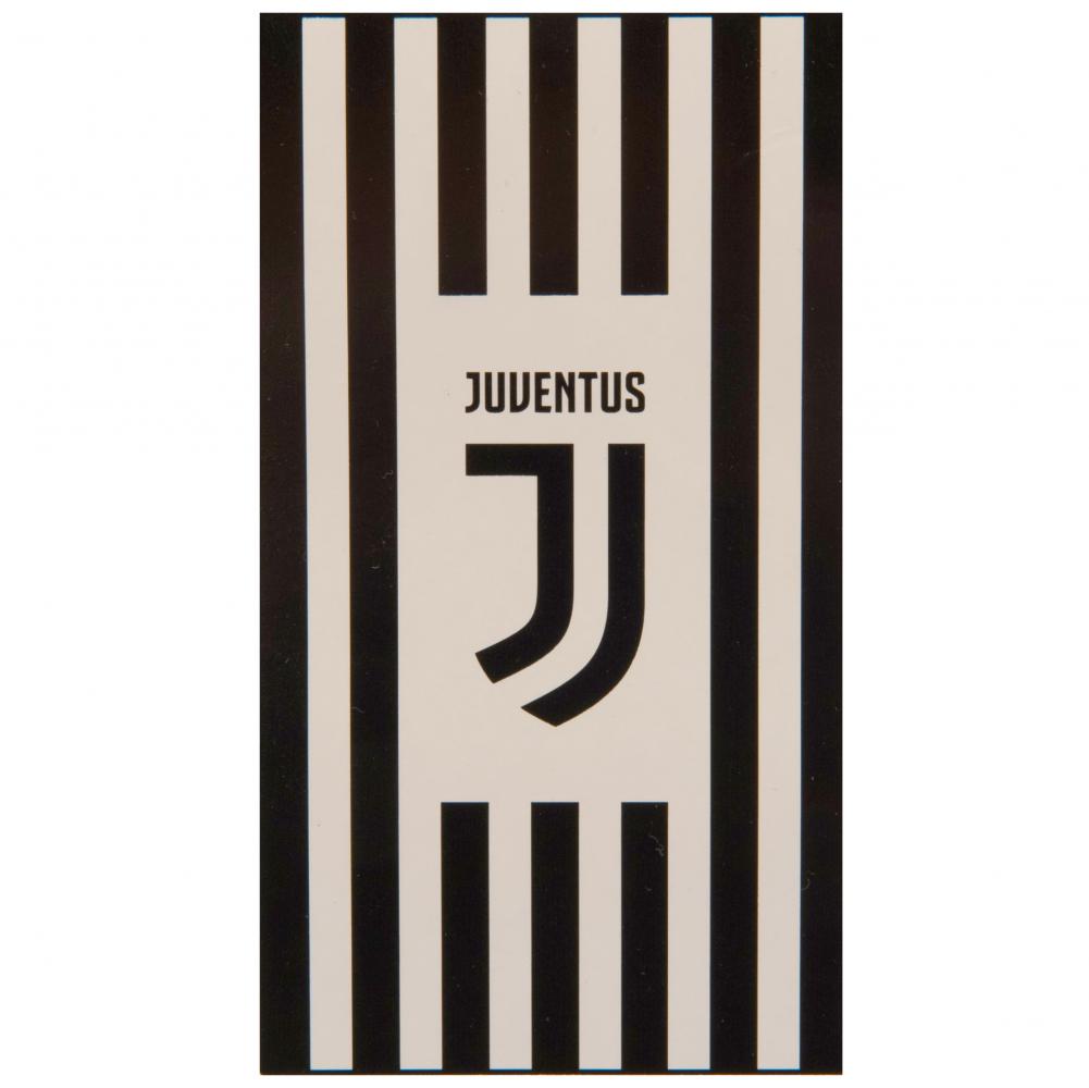 Juventus FC Large Cotton Velour Beach Towel Default Title - Towels at Gift Moments