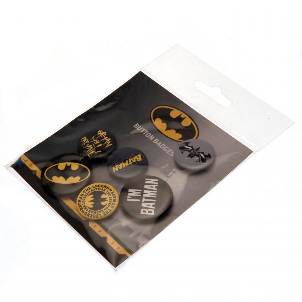 Batman Button Badge Set - Badges at Gift Moments