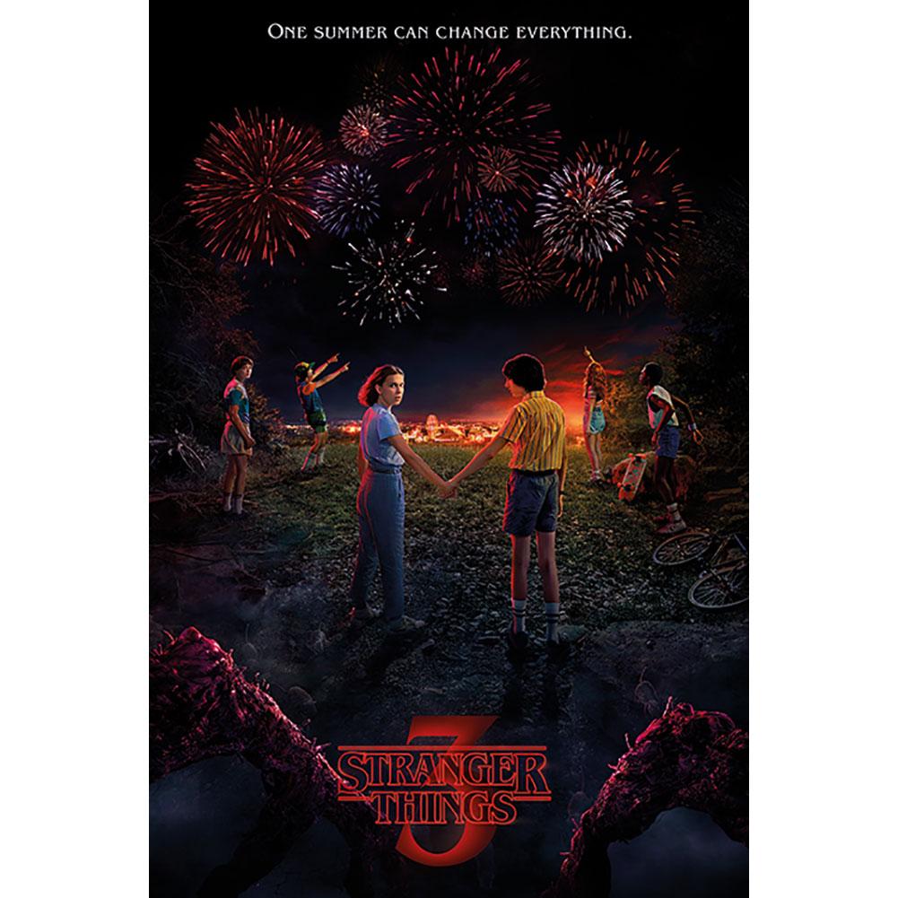 Stranger Things 3 Poster 191 - One Summer Can Change Everything Default Title - Posters at Gift Moments