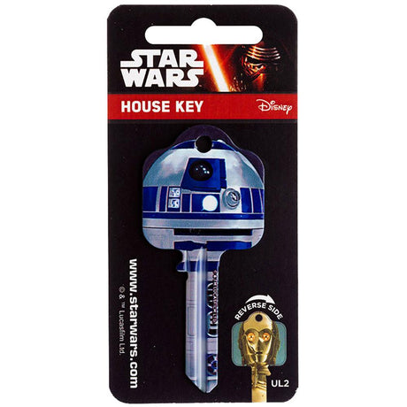 Star Wars Door Key R2D2 with C3PO Design - Door Keys at Gift Moments