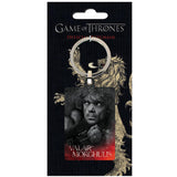 Tyrion Lannister Metal Keyring: 3 - Keyrings By Game Of Thrones