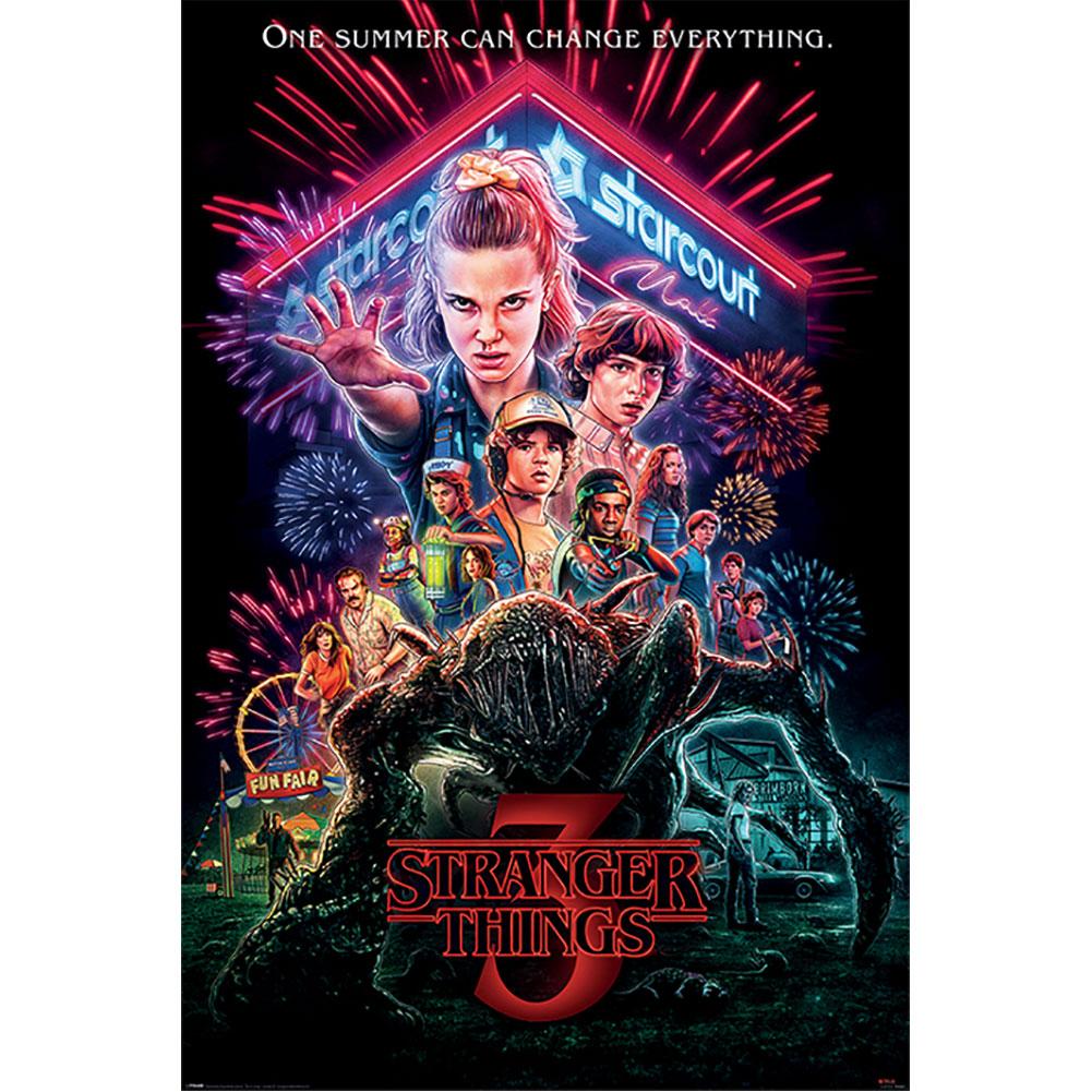 Stranger Things 3 Poster 133 - Vintage Inspiration for Your Space Default Title - Posters at Gift Moments