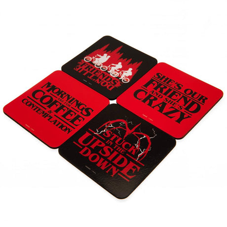 Stranger Things Coaster Set - Coasters at Gift Moments