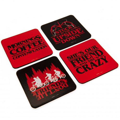 Stranger Things Coaster Set Default Title - Coasters at Gift Moments