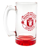 Manchester United FC Stein Glass Tankard - Glassware at Gift Moments