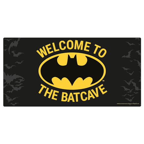 Batman Metal Wall Sign Batcave Default Title - Signs & Plaques at Gift Moments