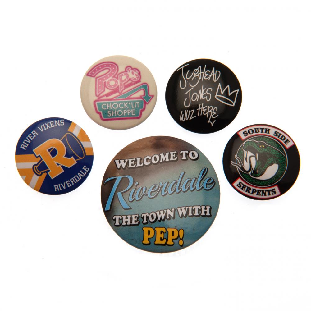 Riverdale Button Badge Set of 5: 1 - Badges By Riverdale