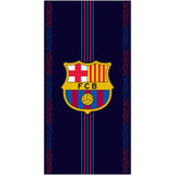 FC Barcelona Towel NV - 100% Cotton Velour Beach Towel Default Title - Towels at Gift Moments