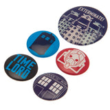 Doctor Who Button Badge Set - Badges at Gift Moments