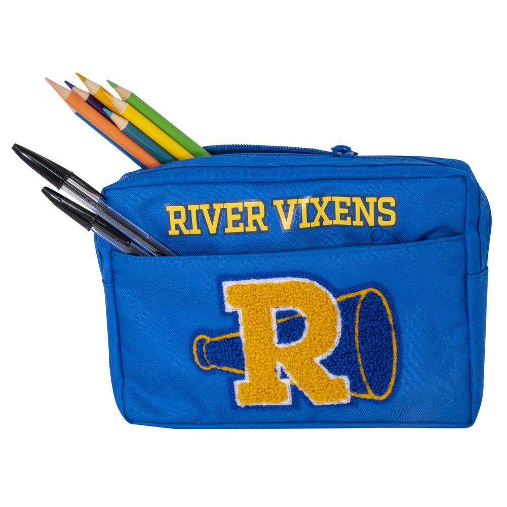 River Vixens Multi Pocket Pencil Case: 2 - Pencil Cases & Sets By Riverdale