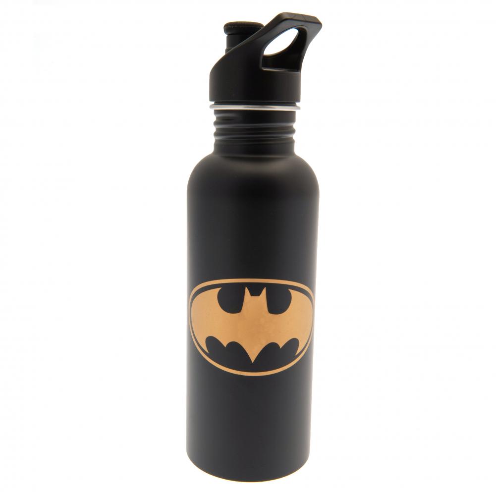 Batman Canteen Bottle – Black Matt Finish - Water Bottles at Gift Moments