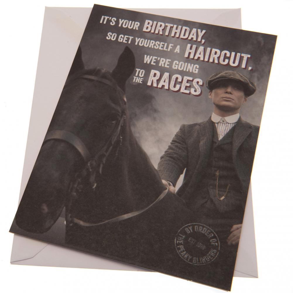 Peaky Blinders Tommy Shelby Birthday Card: 1 - Greeting Cards By Peaky Blinders