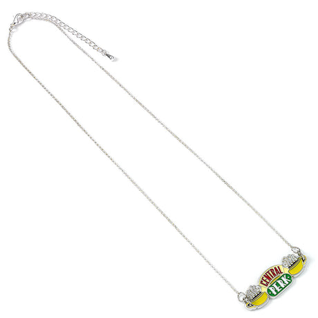 Friends Silver Plated Necklace Central Perk Charm - Jewellery at Gift Moments