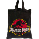 Jurassic Park Classic Black Canvas Tote Bag: 2 - Bags By Jurassic Park