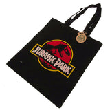 Jurassic Park Classic Black Canvas Tote Bag: 4 - Bags By Jurassic Park