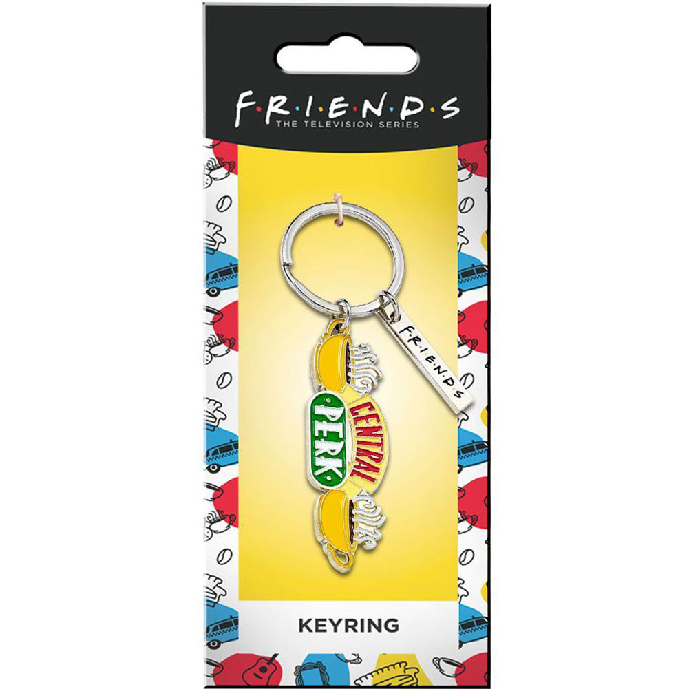 Central Perk Charm Keyring: 2 - Keyrings By Friends