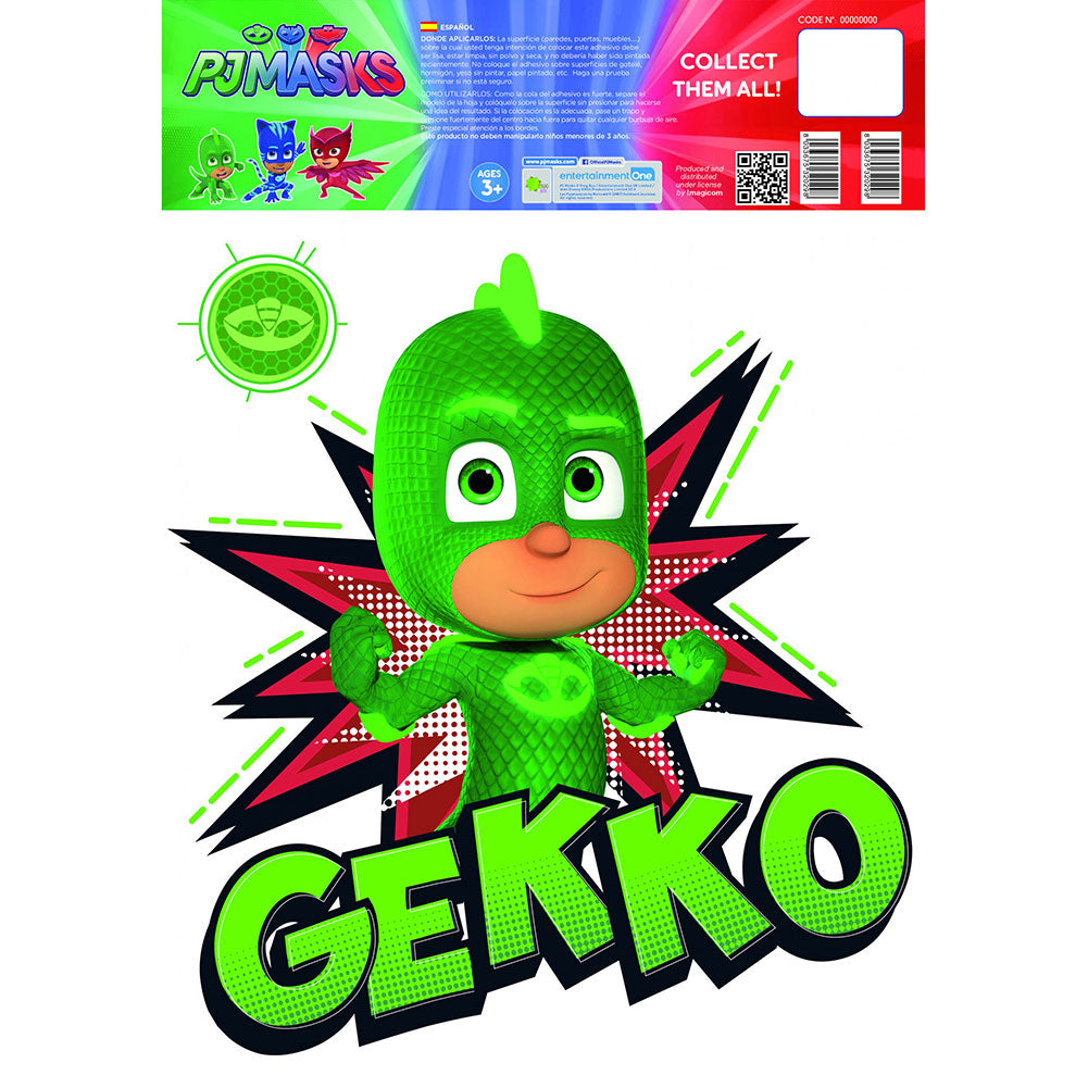 Gekko A3 Wall Sticker Set: 2 - Wall Stickers By PJ Masks