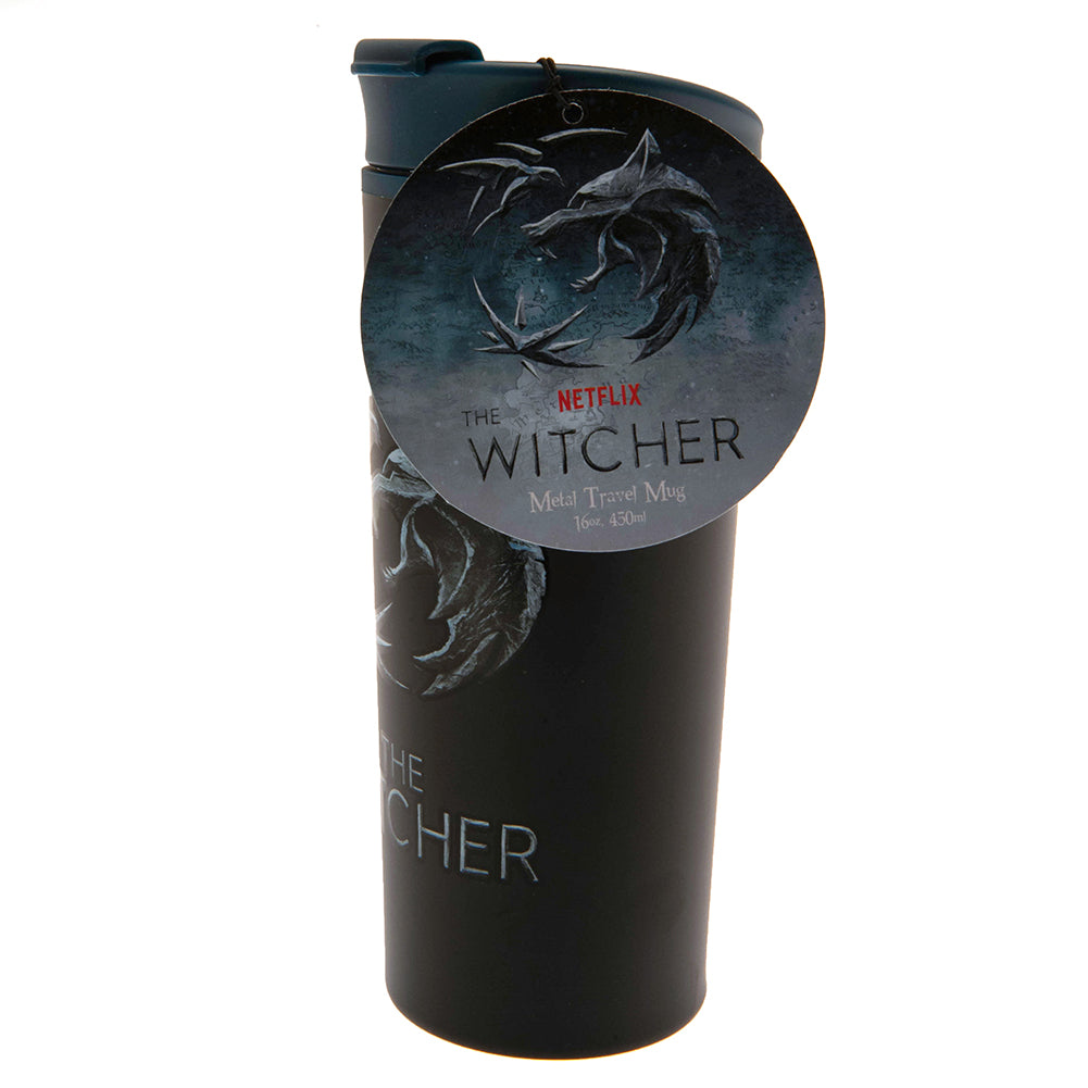 The Witcher Metal Travel Mug 450ml: 3 - Mugs By The Witcher