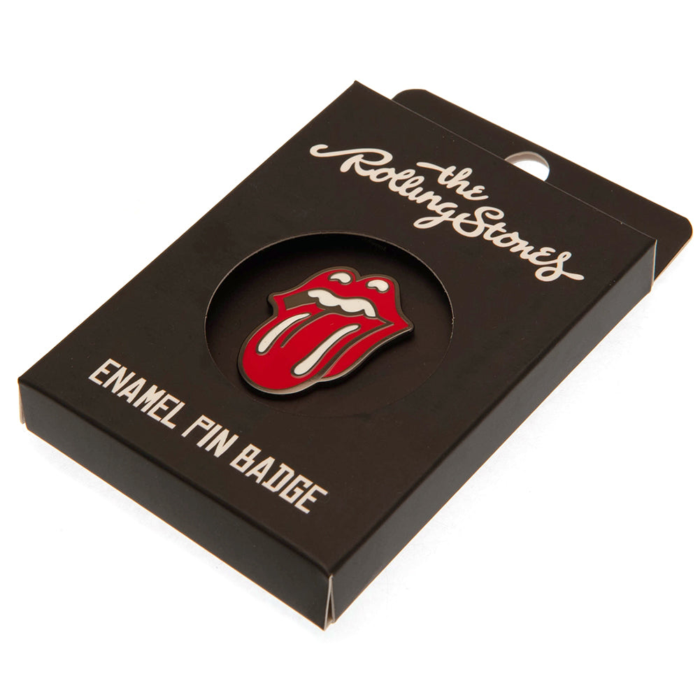 Rolling Stones Enamel Tongue Logo Badge: 2 - Badges By The Rolling Stones