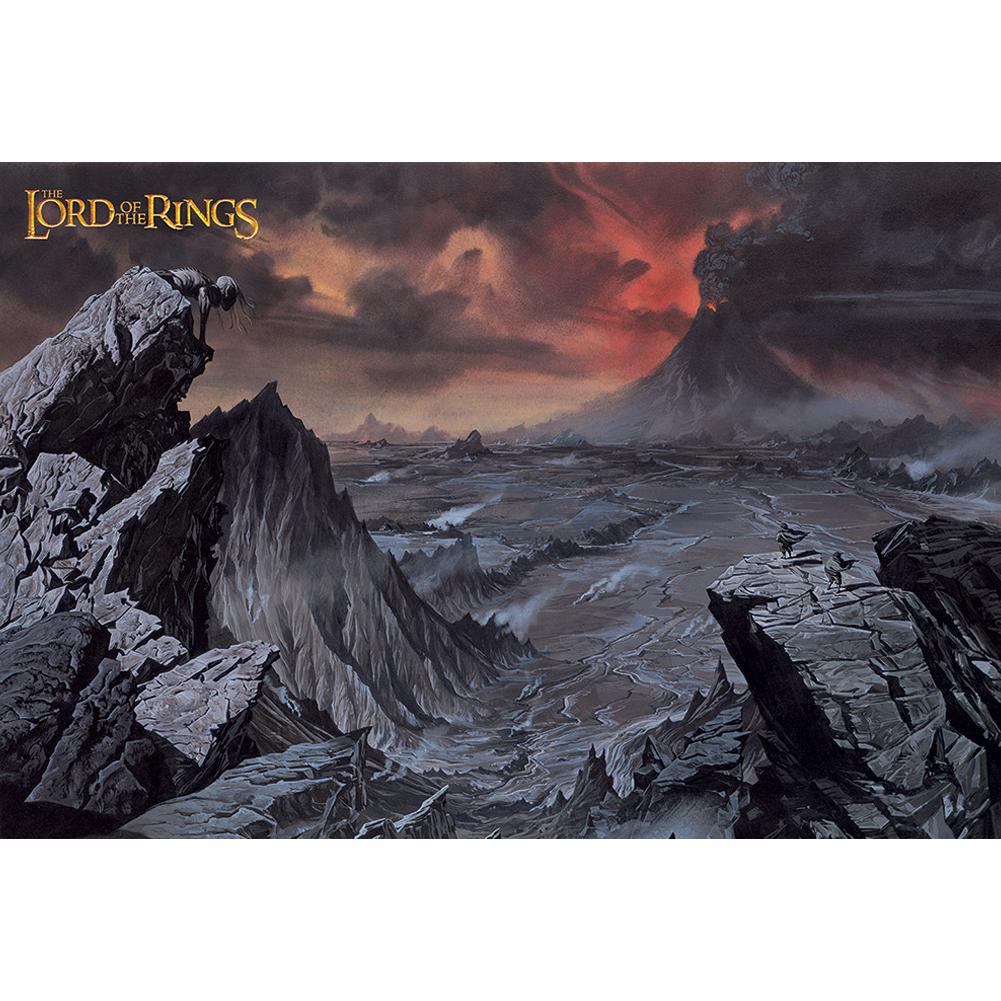 Mount Doom Poster - Lord of the Rings: 1 - Posters By The Lord Of The Rings