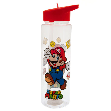 Super Mario Plastic Drinks Bottle - Water Bottles at Gift Moments