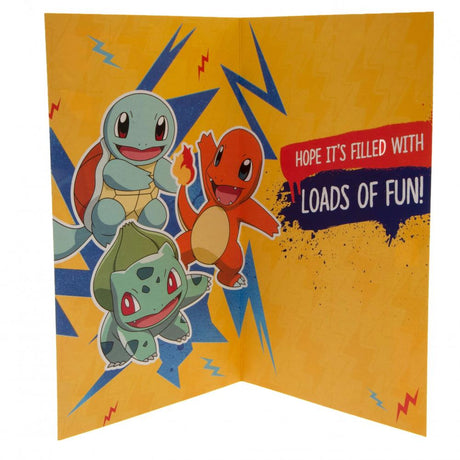 Pikachu Pokémon Birthday Card for Brother - Greeting Cards at Gift Moments