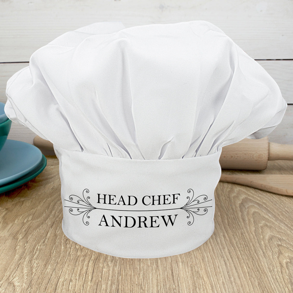 Custom Personalised Head Chef's Hat - Chef Hats at Gift Moments