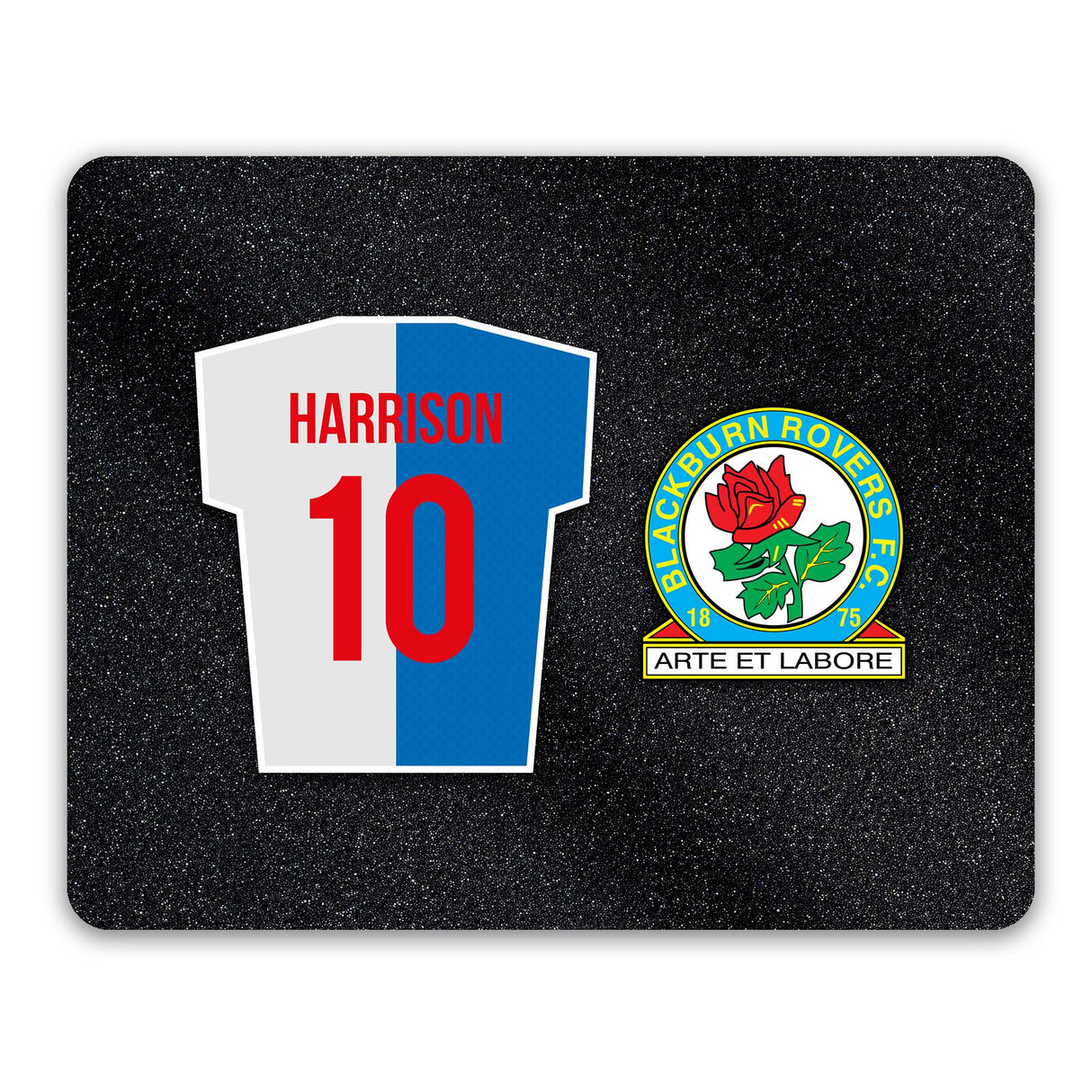 Personalised Blackburn Rovers FC Shirt Mouse Mat - Tech Accessories at Gift Moments