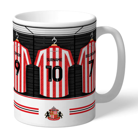 Personalised Sunderland AFC Dressing Room Mug - Mugs at Gift Moments