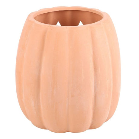 Terracotta Cut Out Pumpkin Decoration 25cm: 3 - By Gift Moments