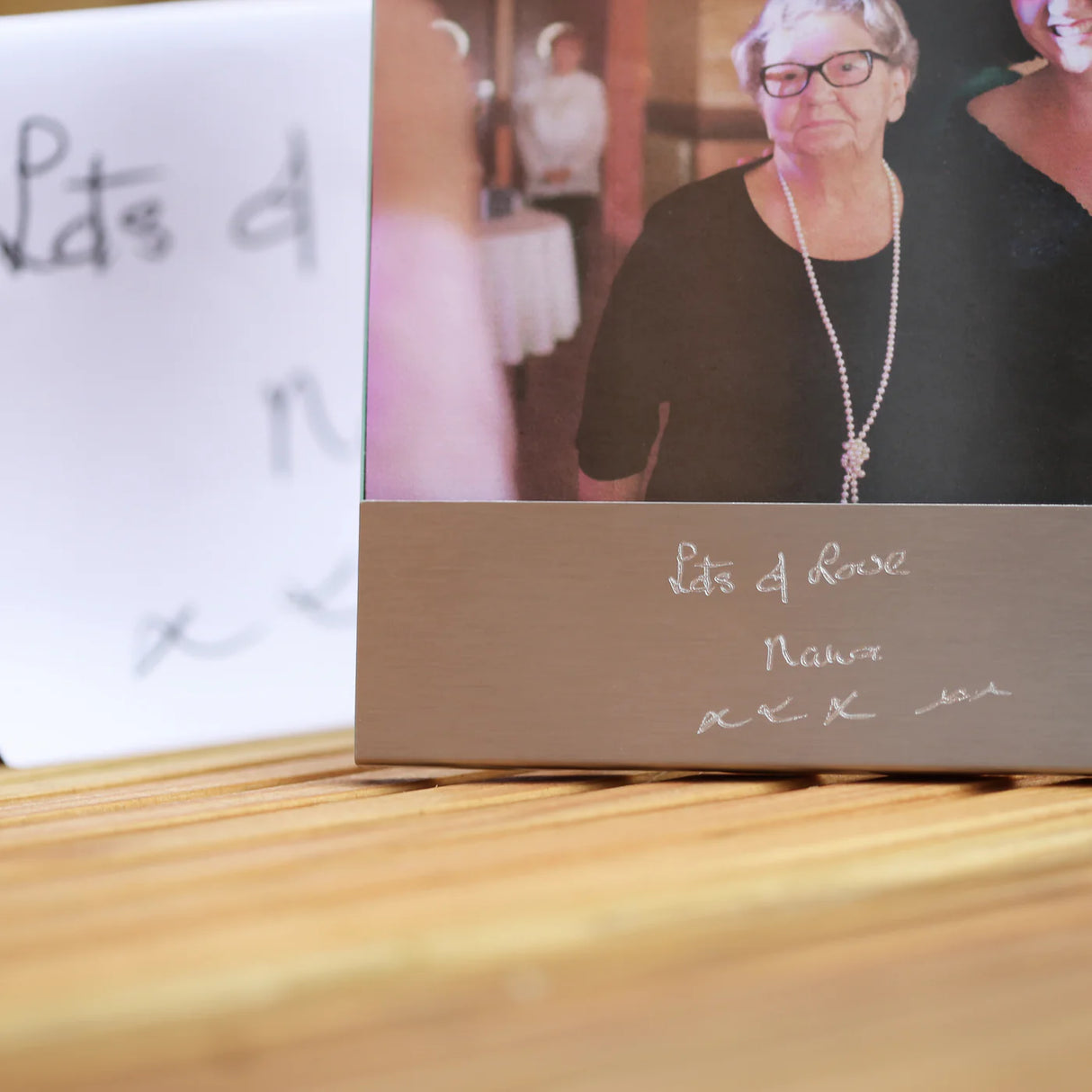 Personalised Handwriting Photo Frame: 3 - Photo Frames By Gift Moments