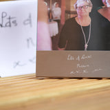 Personalised Handwriting Photo Frame: 3 - Photo Frames By Gift Moments