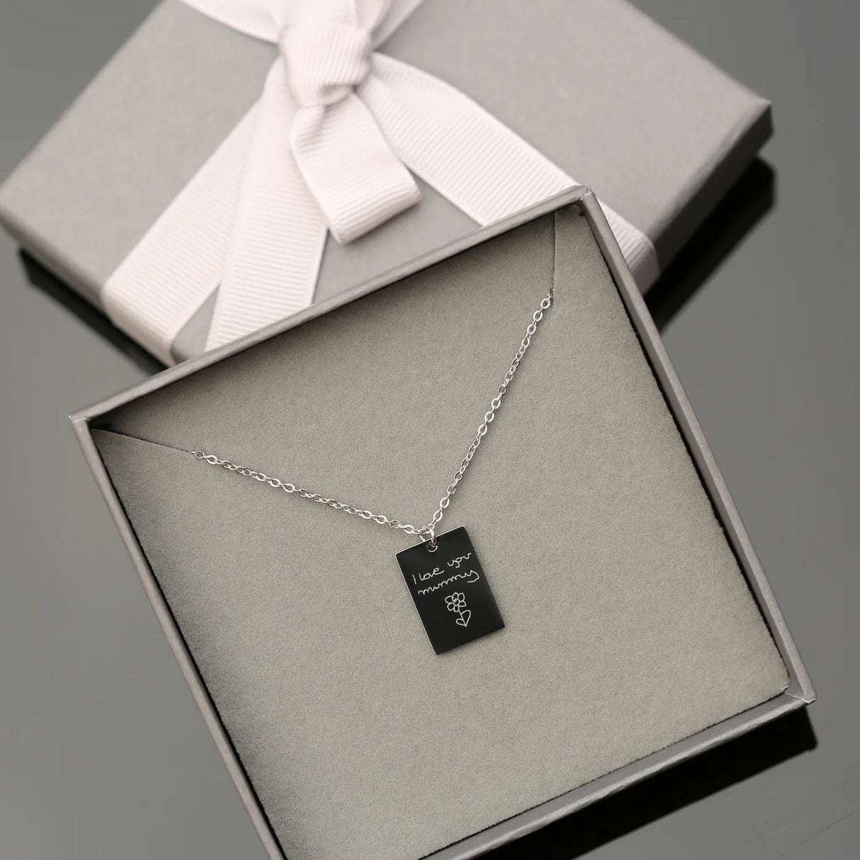 Personalised Handwriting Dazzle Necklace - Necklaces at Gift Moments