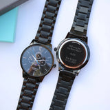 Personalised Men's Architect Apollo Watch Black - Watches at Gift Moments