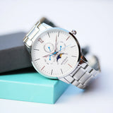 Personalised Men's Architect Apollo Watch White - Watches at Gift Moments